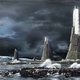 Illustration for article titled Chain of tank-like fortresses would protect Japan from natural disasters and human enemies